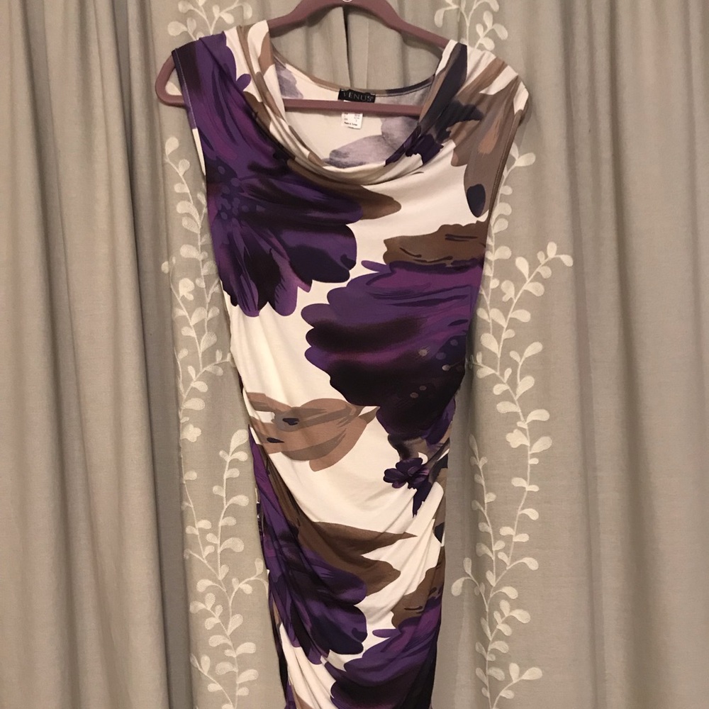Floral dress.